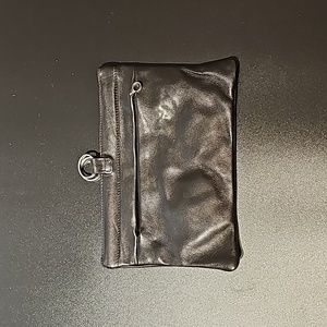 Vintage clutch leather